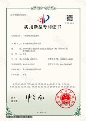 一种双堵双排放球阀 专利证书